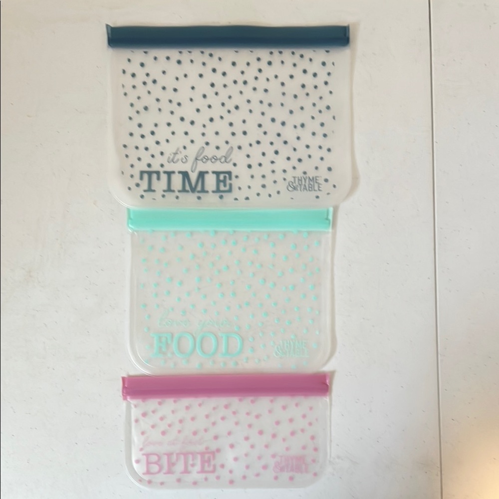 Reusable Food Storage Bags Set